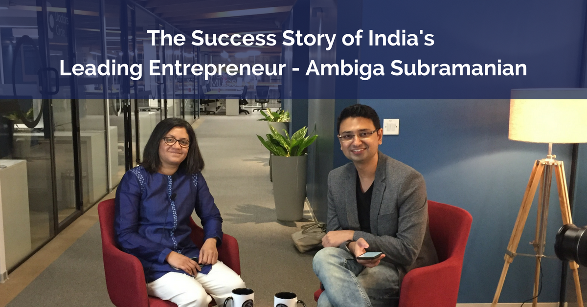 The Success Story of India's Leading Entrepreneur - Ambiga