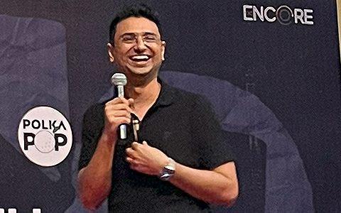 Vishwas Mudagal Inspires at AIESEC's Youth Speak Forum 2023
