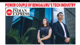 New Indian Express; The power couple of tech in Bangalore